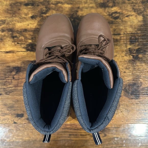 Mens Brown Nautica Boots Sz 12 - Picture 4 of 6